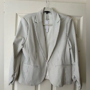Amanda & Chelsea Pin Stripe Blazer